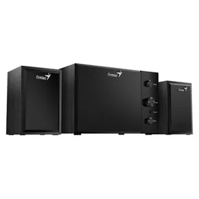 Genius głośniki SW-2.1 350, 2.1, 15W, czarne, panel sterowania, regulacja basów i wysokich tonów, 3